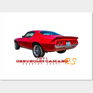 1971 Chevrolet Camaro RS Hardtop Coupe Posters and Art